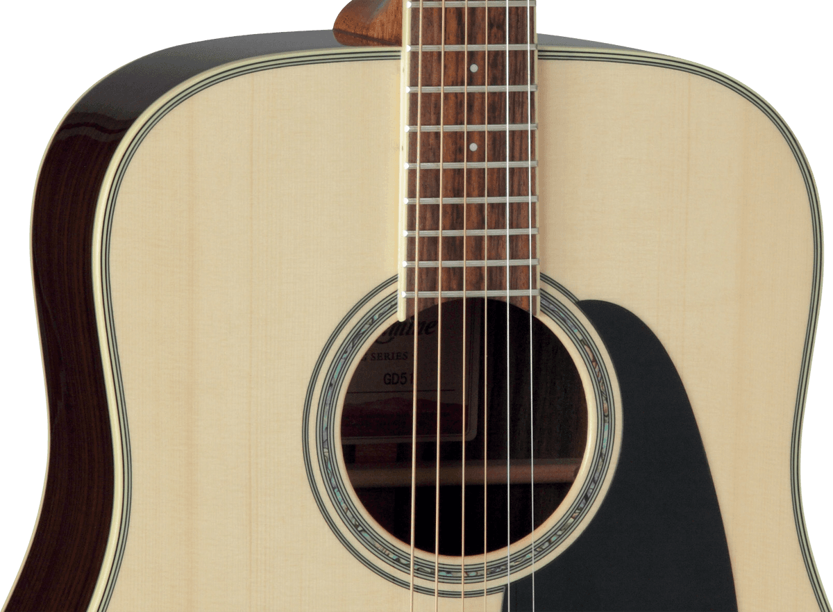 Takamine Gd51-nat Dreadnought Epicea Palissandre - Gloss Natural - Acoustic guitar & electro - Variation 3