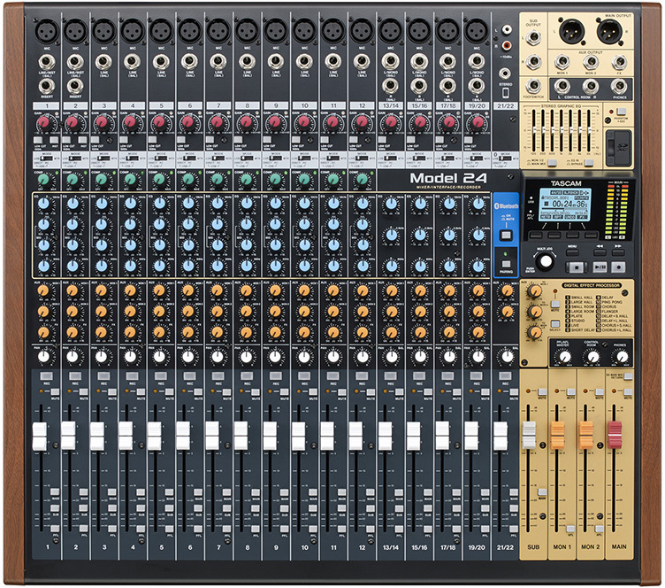 Tascam Model 24 - Analog mixing desk - Main picture