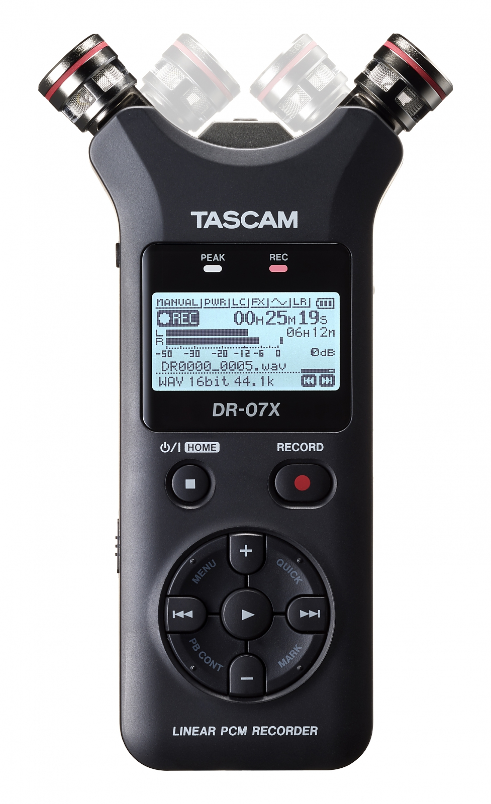 Tascam Dr-07x - Portable recorder - Variation 1
