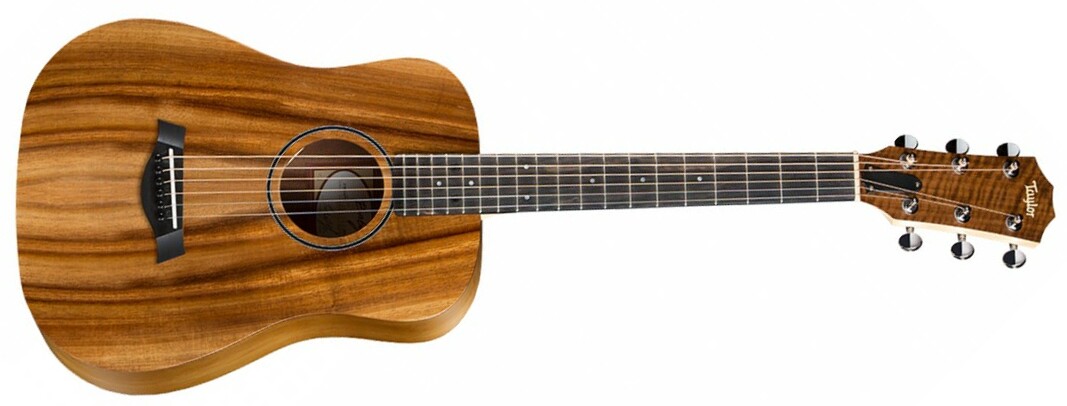 Taylor Bte Baby Taylor-e Koa Es-b - Natural - Travel acoustic guitar - Main picture