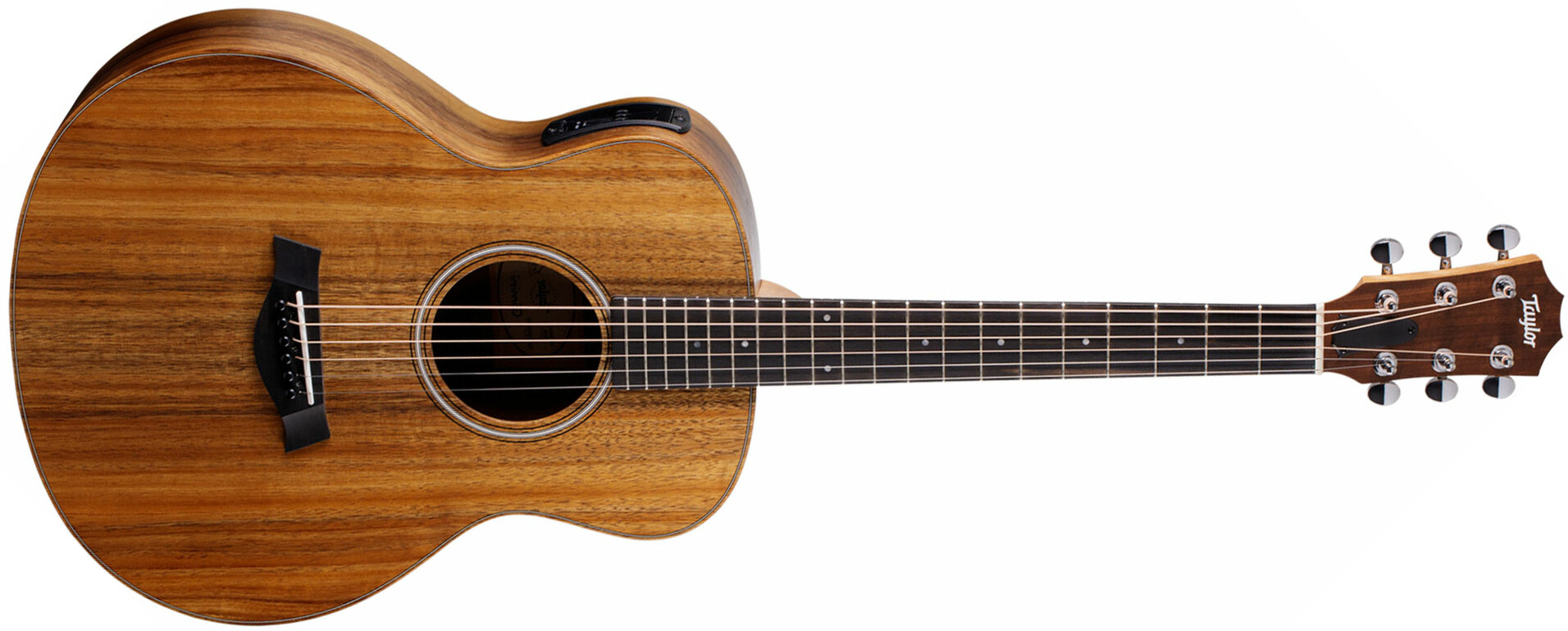 Taylor Gs Mini-e Koa 2023 Tout Koa Esb - Natural Satin - Travel acoustic guitar - Main picture