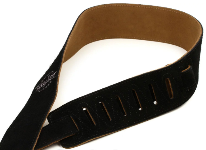 Taylor Strap Embroidered Suede Black 2.5 Inches - Guitar strap - Variation 1