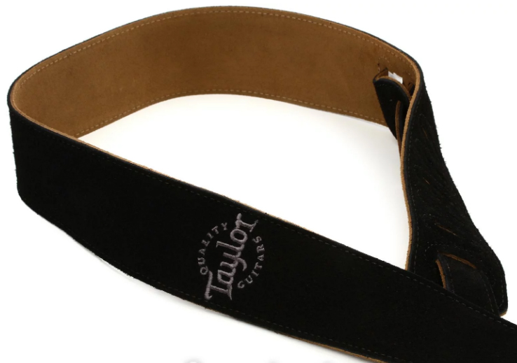 Taylor Strap Embroidered Suede Black 2.5 Inches - Guitar strap - Variation 2