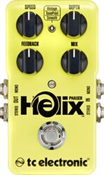 Modulation, chorus, flanger, phaser & tremolo effect pedal Tc electronic Helix Phaser