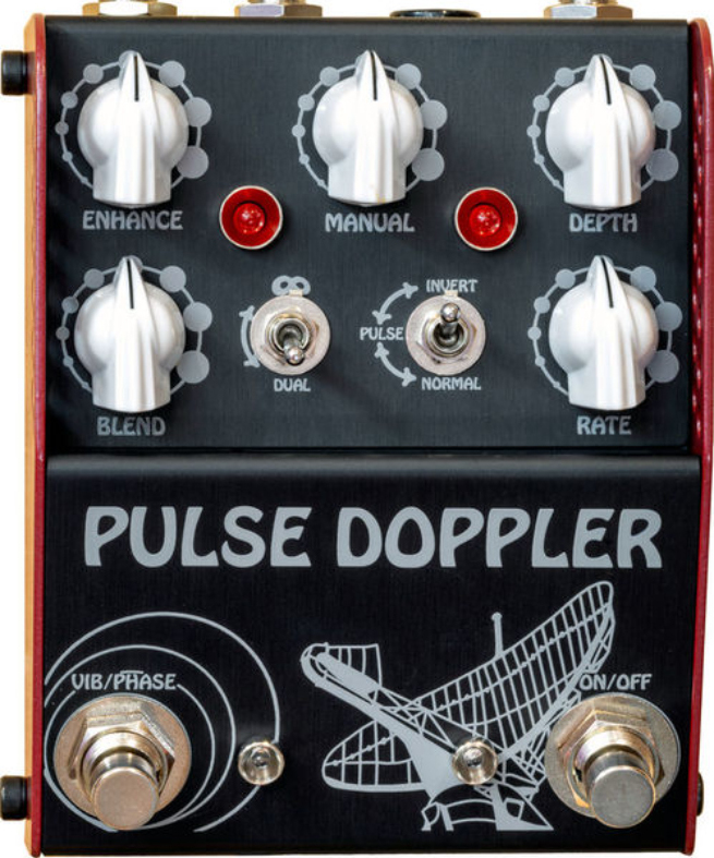 Thorpyfx Pulse Doppler Phaser Vibrato Trem - Modulation, chorus, flanger, phaser & tremolo effect pedal - Main picture