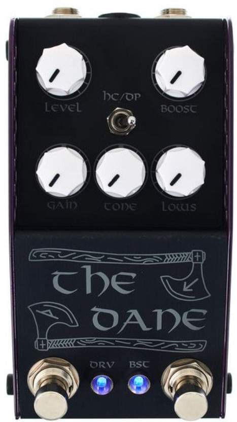 Thorpyfx The Dane Mkii Overdrive Booster - Overdrive, distortion & fuzz effect pedal - Main picture