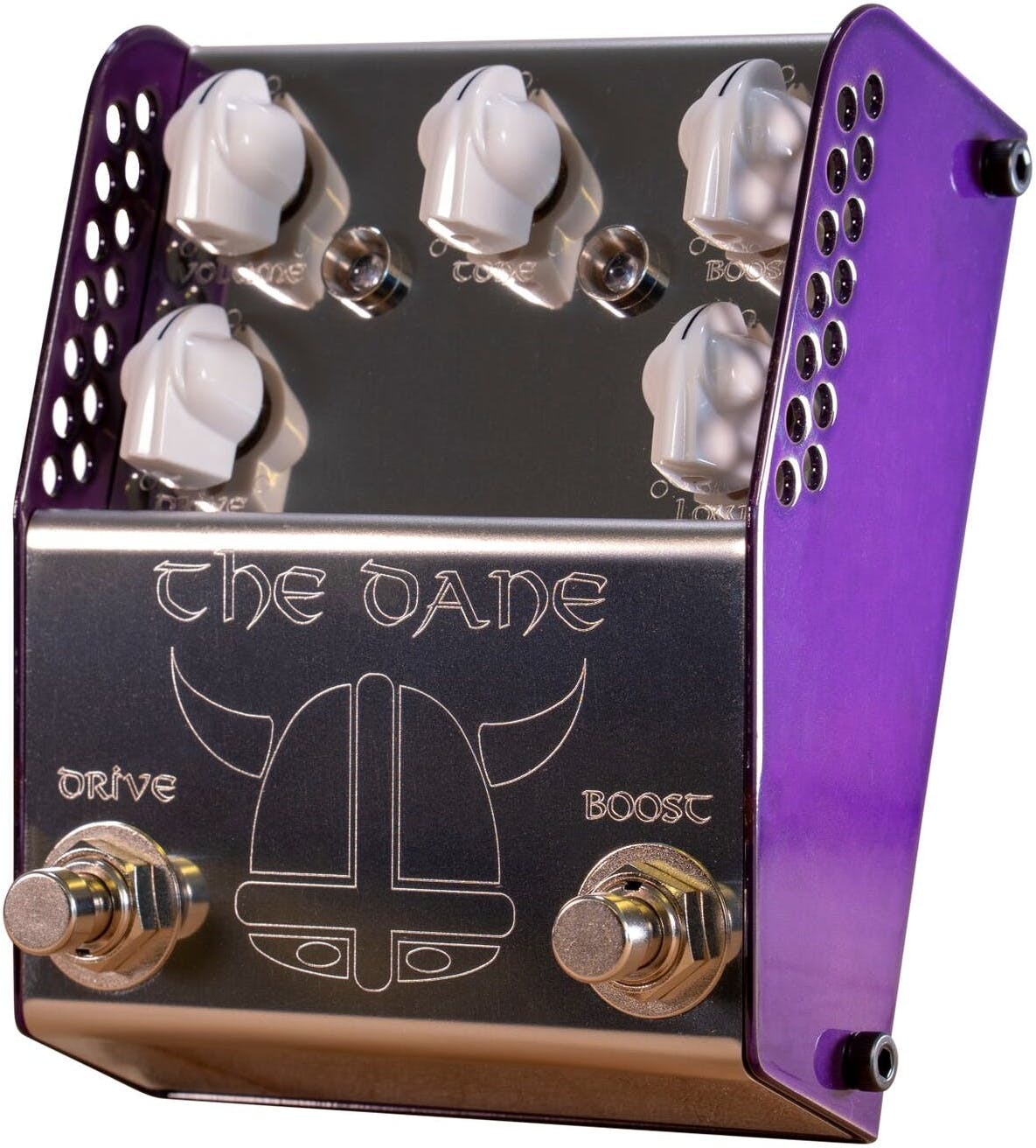 Thorpyfx The Dane Overdrive Boost - Overdrive, distortion & fuzz effect pedal - Main picture