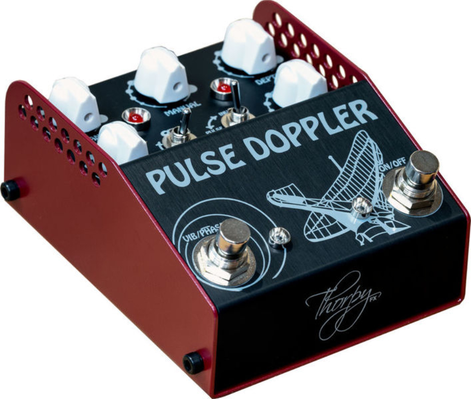 Thorpyfx Pulse Doppler Phaser Vibrato Trem - Modulation, chorus, flanger, phaser & tremolo effect pedal - Variation 1