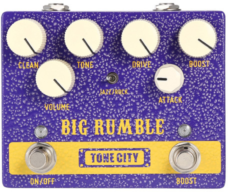 Tone City Audio Big Rumble Overdrive - Overdrive, distortion & fuzz effect pedal - Main picture