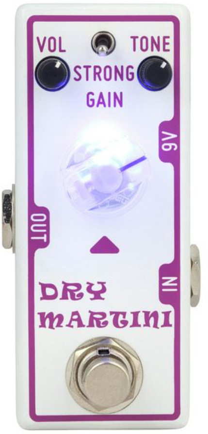 Tone City Audio Dry Martini Overdrive T-m Mini - Overdrive, distortion & fuzz effect pedal - Main picture