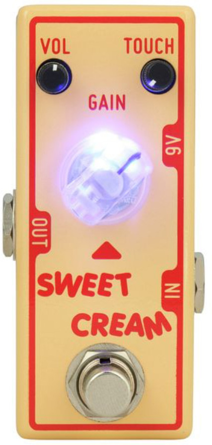 Tone City Audio Sweet Cream Overdrive T-m Mini - Overdrive, distortion & fuzz effect pedal - Main picture