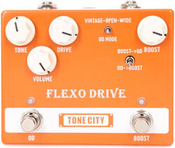 Overdrive, distortion & fuzz effect pedal Tone city audio Flexo Drive Overdrive/Boost