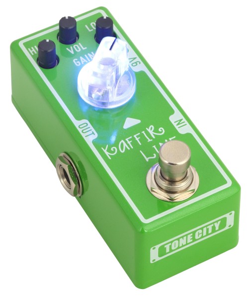 Tone City Audio Kaffir Lime Overdrive T-m Mini - Overdrive, distortion & fuzz effect pedal - Variation 1