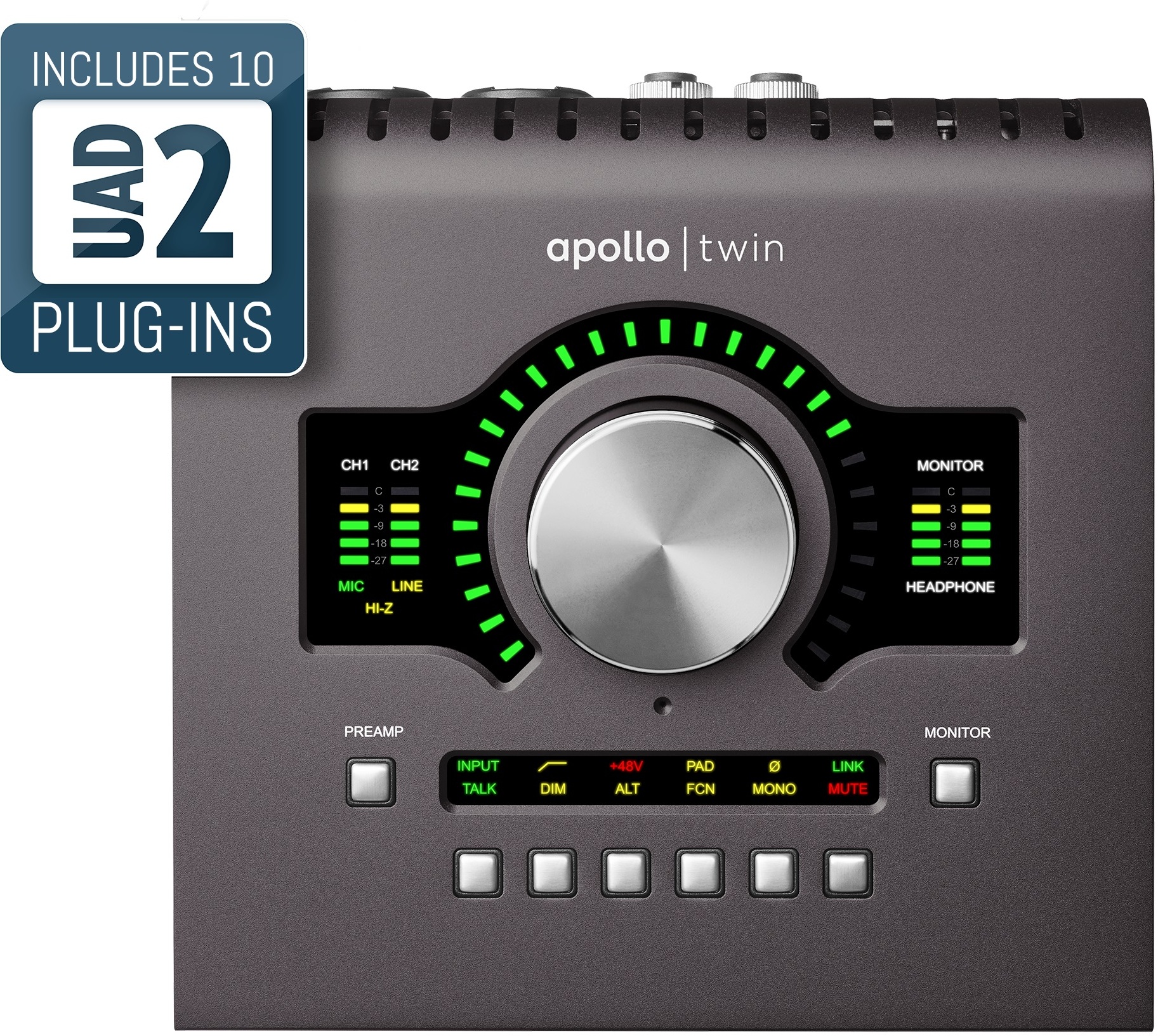 Universal Audio Apollo Twin Mkii Quad - Thunderbolt audio interface - Main picture