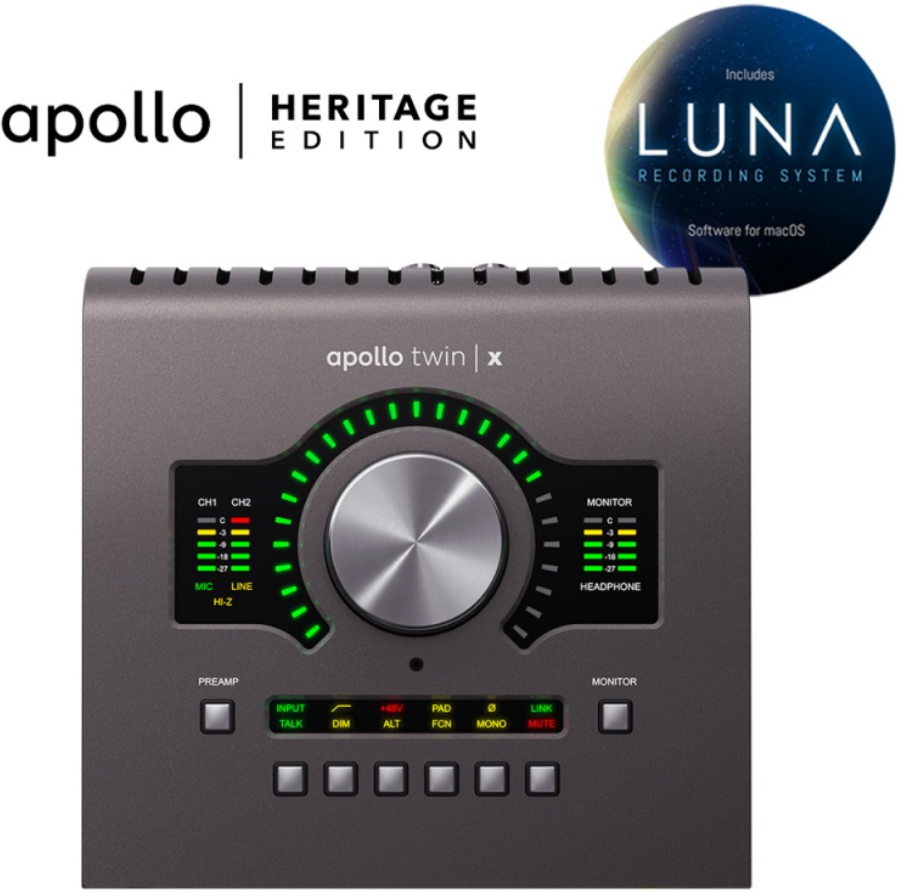 Universal Audio Apollo Twin X Duo Heritage Edition - Thunderbolt audio interface - Main picture
