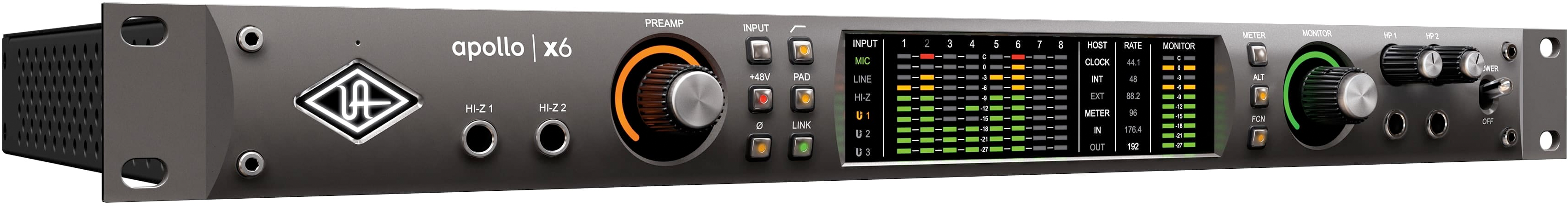 Universal Audio Apollo X6 - Thunderbolt audio interface - Main picture
