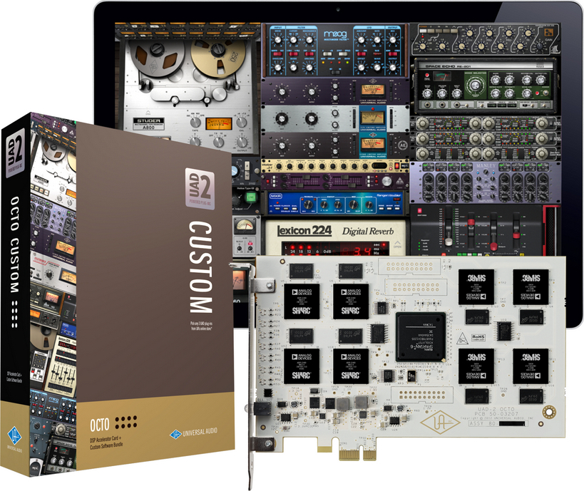 Universal Audio Uad-2 Pcie Octo Custom - Others formats (madi, dante, pci...) - Main picture