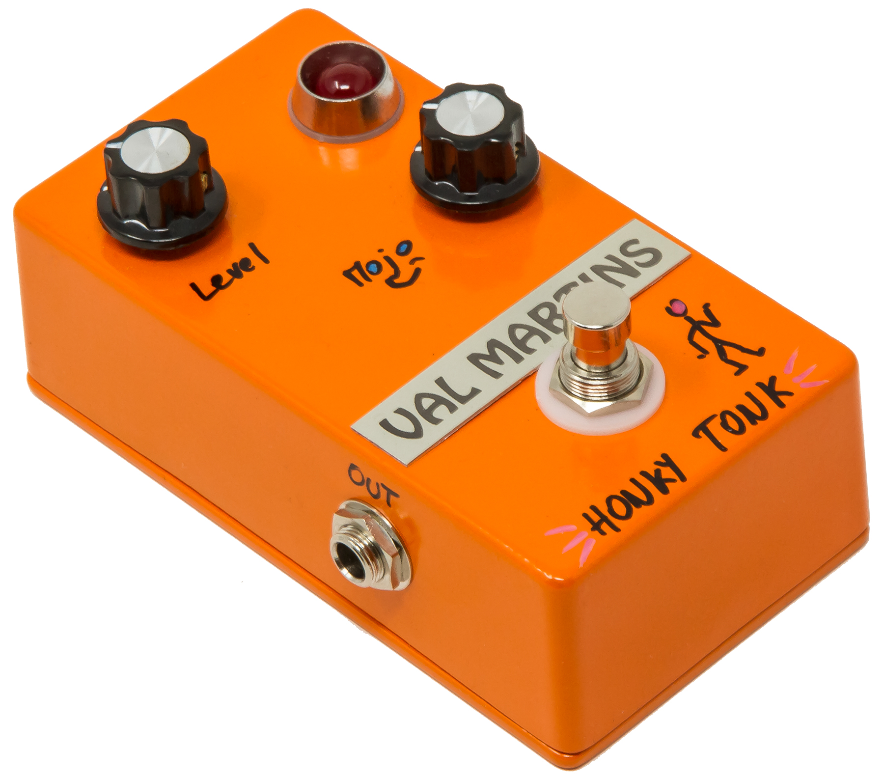 Val Martins Honky Tonk - Overdrive, distortion & fuzz effect pedal - Variation 1