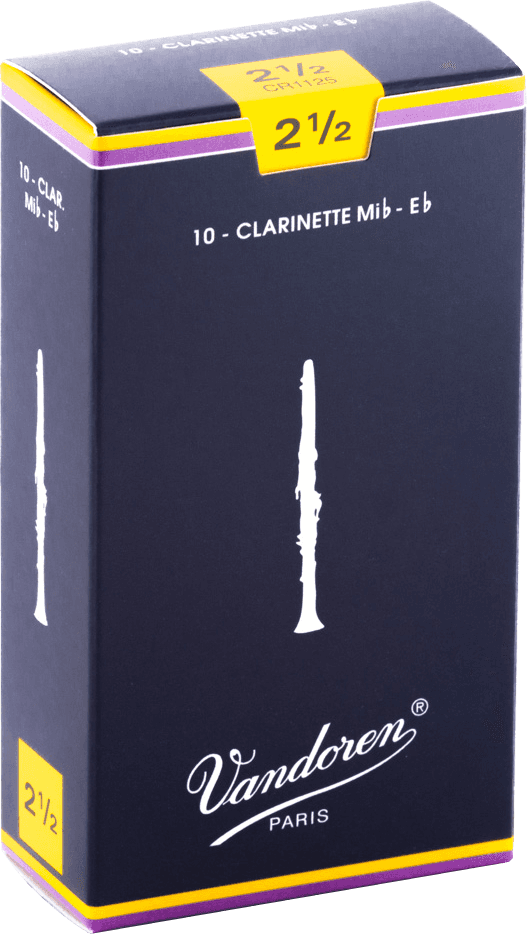 Vandoren Cr1125 Clarinette Mib Force 2,5 / Boite De 10 - Clarinet reed - Main picture