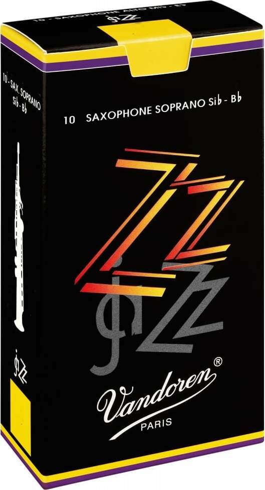 Vandoren Zz Boite De 10 Anches Saxophone Soprano N.2 - Saxphone reed - Main picture