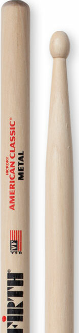 Vic Firth American Classic Metal Hickory - Drum stick - Main picture