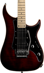 Str shape electric guitar Vigier                         Excalibur Custom HSH (MN) - Deep burgundy