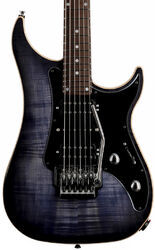 Str shape electric guitar Vigier                         Excalibur Custom HSH (RW) - Deep deep blue
