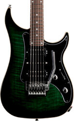 Str shape electric guitar Vigier                         Excalibur Custom HSH (RW) - Mysterious green