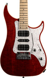Str shape electric guitar Vigier                         Excalibur Speciaal HSH (MN) - Ruby