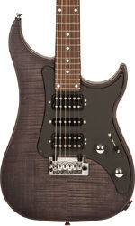 Metal electric guitar Vigier                         Excalibur Speciaal HSH (RW) - Velour noir