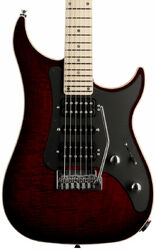 Str shape electric guitar Vigier                         Excalibur Special (HSH, TREM, MN) - Deep burgundy