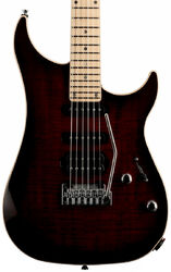 Str shape electric guitar Vigier                         Excalibur Ultra Blues (HSS, Trem, MN) - Deep burgundy