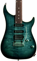Str shape electric guitar Vigier                         Excalibur Ultra Blues (HSS, Trem, RW) - Deep blue