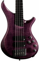 Solid body electric bass Vigier                         Passion IV 5-String - Amethyst purple