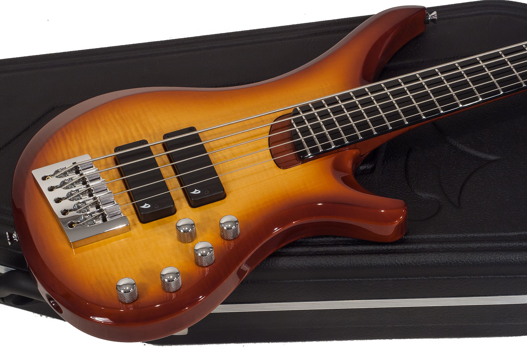 Vigier Passion Iv 5-cordes Active Phe - Amber - Solid body electric bass - Variation 1