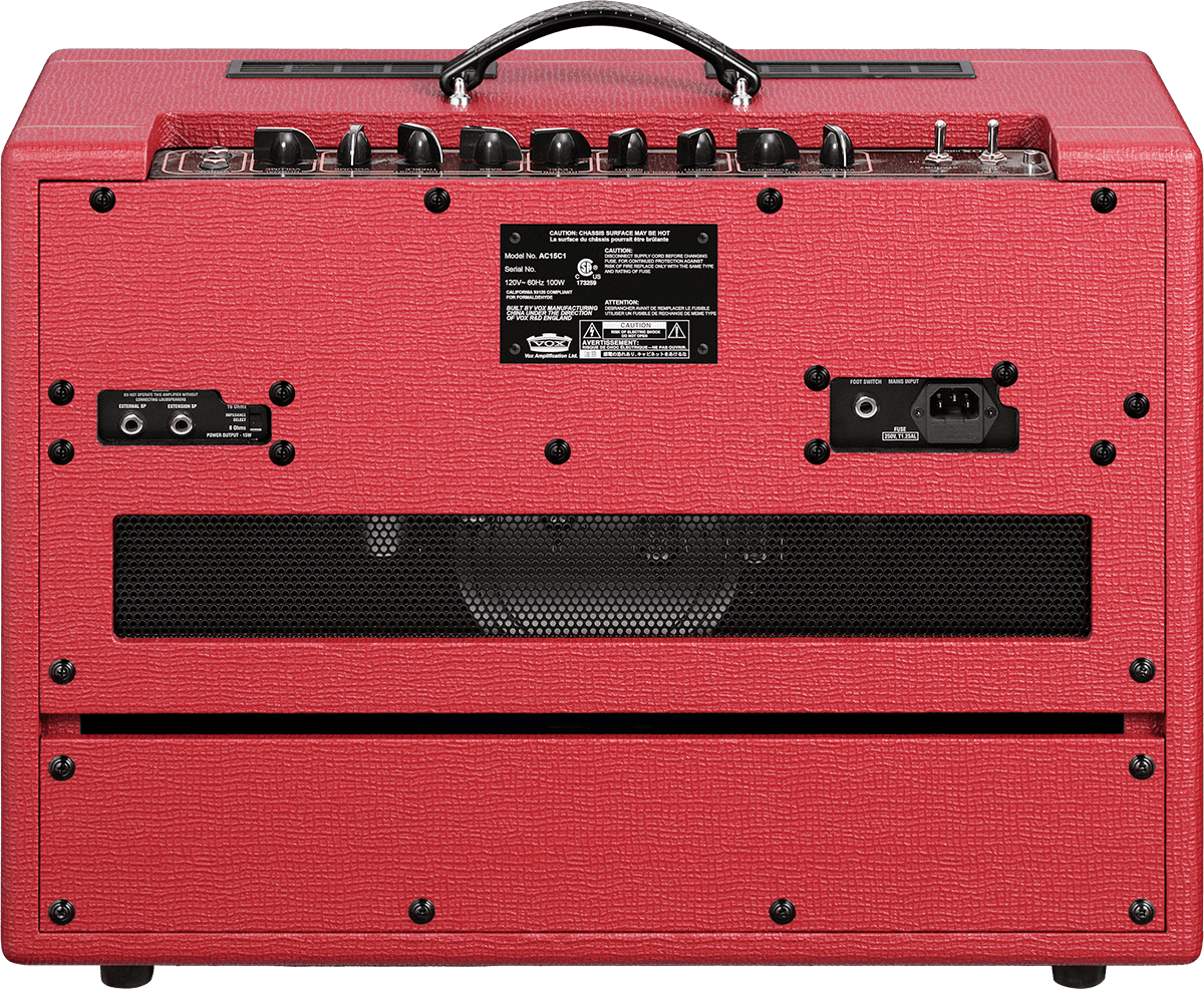 Vox Ac15c1 Limited Edition Classic Vintage Red - Electric guitar combo amp - Variation 2