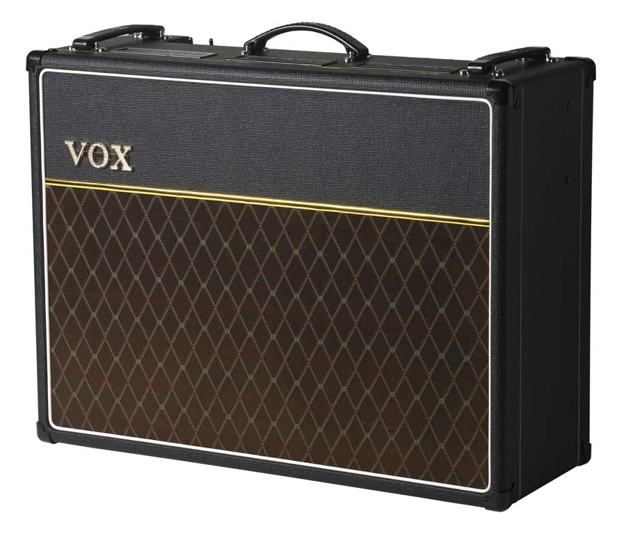Vox Ac15c2 Twin Custom 15w 2x12 Celestion Greenback Black - Electric guitar combo amp - Variation 1