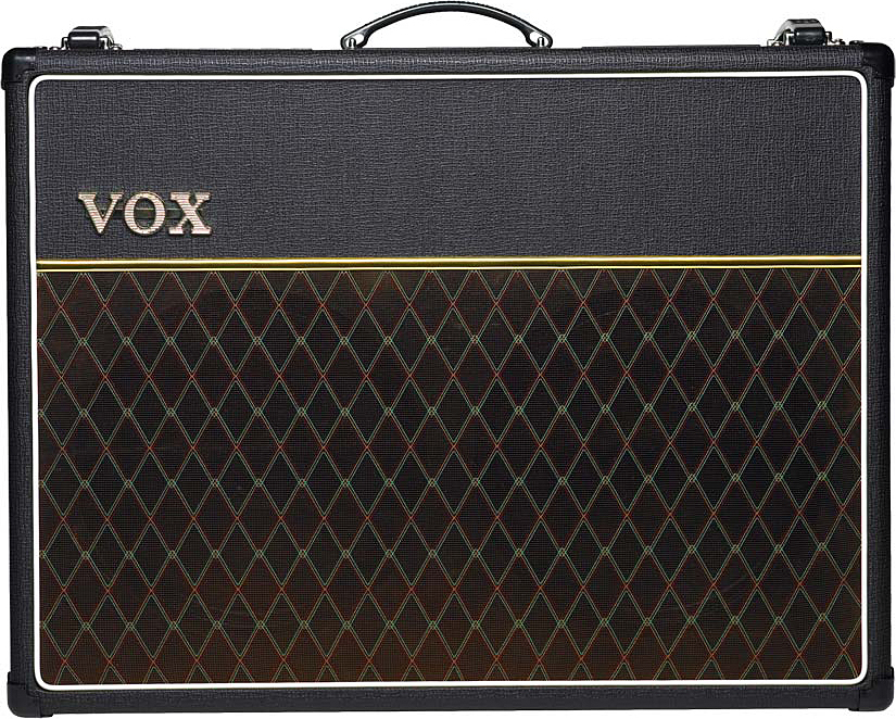 Vox Ac15c2 Twin Custom 15w 2x12 Celestion Greenback Black - Electric guitar combo amp - Main picture