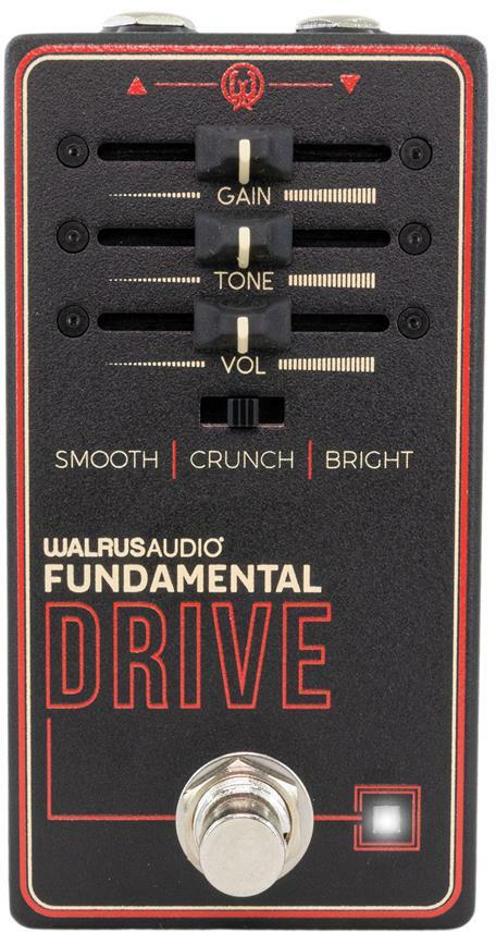 Walrus Fundamental Drive - Overdrive, distortion & fuzz effect pedal - Main picture