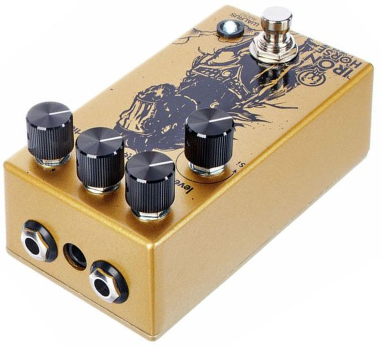 Walrus Iron Horse Lm308 Distortion V3 - Overdrive, distortion & fuzz effect pedal - Variation 2