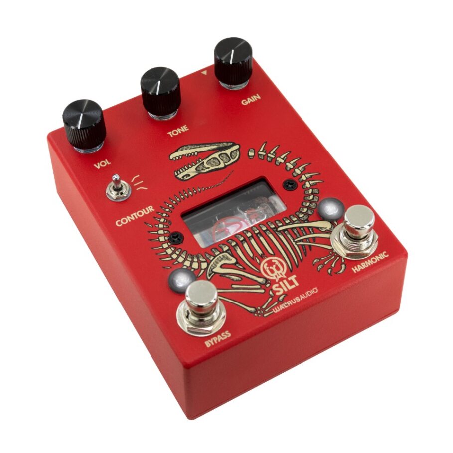 Walrus Silt Harmonic Tube Fuzz Red - Overdrive, distortion & fuzz effect pedal - Variation 1