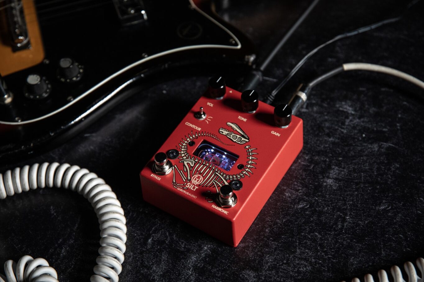 Walrus Silt Harmonic Tube Fuzz Red - Overdrive, distortion & fuzz effect pedal - Variation 3
