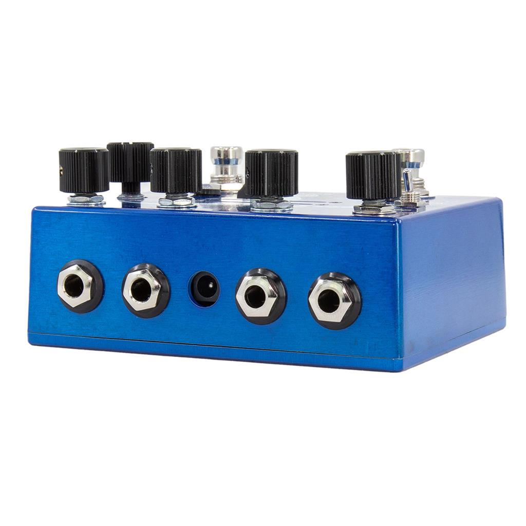 Walrus Sloer Stereo Ambient Reverb Blue - Reverb, delay & echo effect pedal - Variation 3