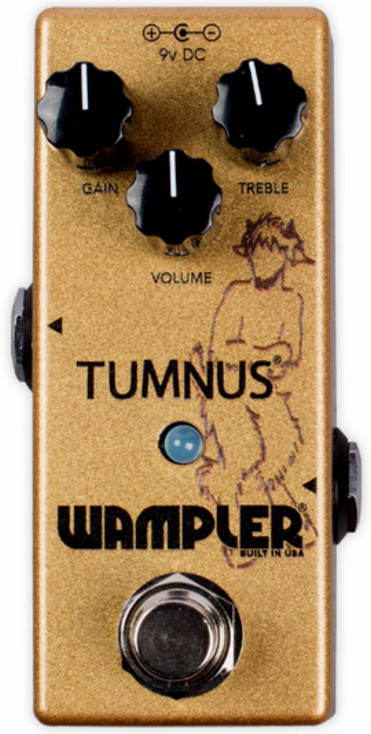 Wampler Tumnus Overdrive Boost - Overdrive, distortion & fuzz effect pedal - Main picture