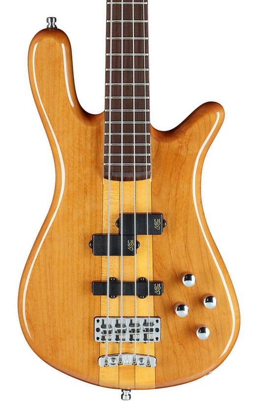 Solid body electric bass Warwick Rockbass Streamer NT 4-String - Honey violin