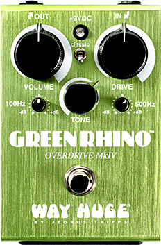 Way Huge Whe207 Green Rhino Overdrive Mkiv - Overdrive, distortion & fuzz effect pedal - Main picture
