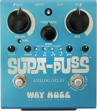 Way Huge Whe707 Supa Puss - Reverb, delay & echo effect pedal - Main picture
