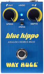 Modulation, chorus, flanger, phaser & tremolo effect pedal Way huge Smalls Blue Hippo Analog Chorus MkIII WM61
