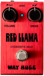 Overdrive, distortion & fuzz effect pedal Way huge Smalls Red Llama Overdrive WM23