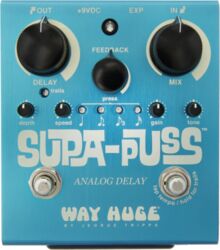 Reverb, delay & echo effect pedal Way huge WHE707 Supa Puss